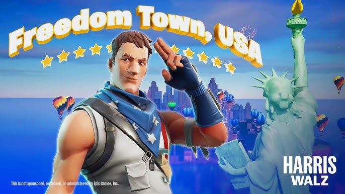 Kamala Harris Fortnite map? Yes. It is happening. - Indianapolis 