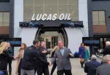 Lucas Oil Products global headquarters ribbon cutting.