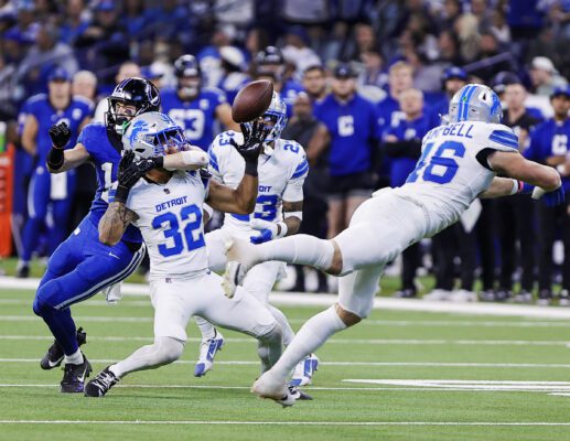 Detroit Lions at Indianapolis Colts NFL game photo.
