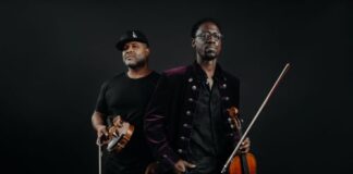 Grammy-nominated musical duo Black Violin are coming to Carmel in March 2025 as part of their U.S. tour. (Photo provided)