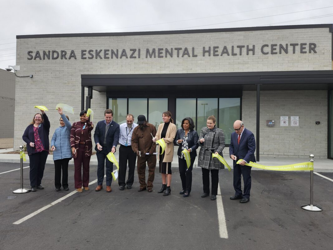 eskenazi ribbon cutting
