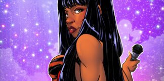 Megan Thee Stallion in digitized, comic book form via TidalWave Comics.