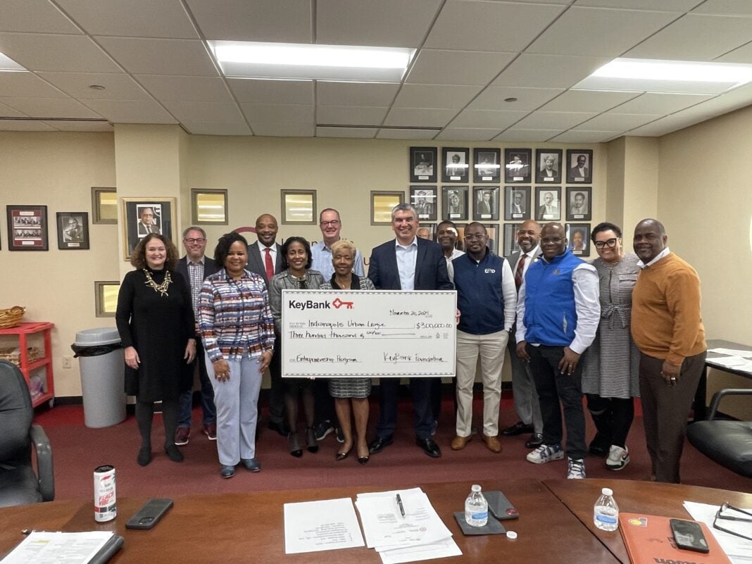 Indianapolis Urban League Board with KeyBank Leadership