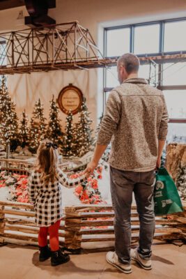 family enjoying Jingle rails