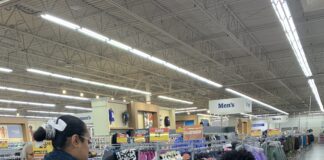 student from DREAM Alive shopping