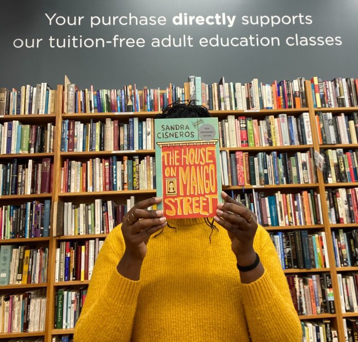 Community Programs Manager elle roberts’ winter book recommendation for younger readers, “The House on Mango Street.” (Photo/Indy Reads)