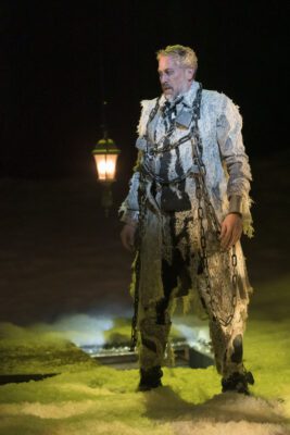 A scene from "A Christmas Carol" at IRT