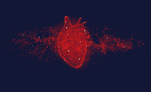 A ohoto of a heart drawing.