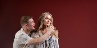 Ryan Galloway and Morgan Ranney for Dance Kaleidoscope's performance of "Nothing is forever, darling" Jan. 17-19, 2025 at the Schrott Center for the Arts. (Photo/Jeremy Kyle Photo)