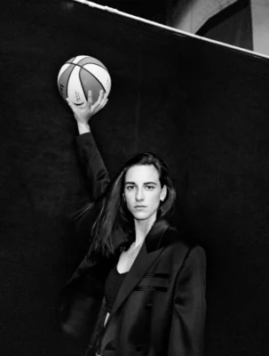 Caitlin Clark, the 20A24 TIME Magazine Athlete of the Year.