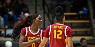 University of Southern California Trojans women's basketball team.