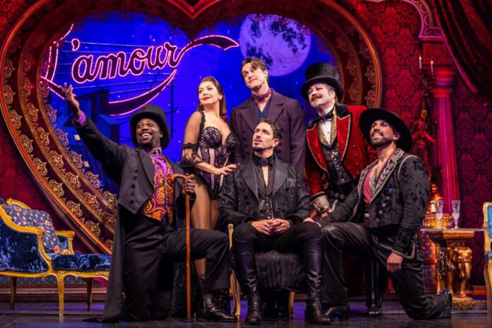 0945 - The cast of the North American Tour of Moulin Rouge! The Musical, photo by Matthew Murphy and Evan Zimmerman for MurphyMade The cast of the North American Tour of "Moulin Rouge! The Musical." (Photo/Matthew Murphy and Evan Zimmerman for MurphyMade)