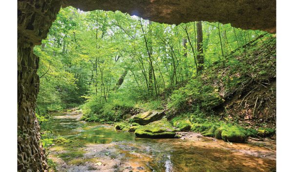 outdoors, cave