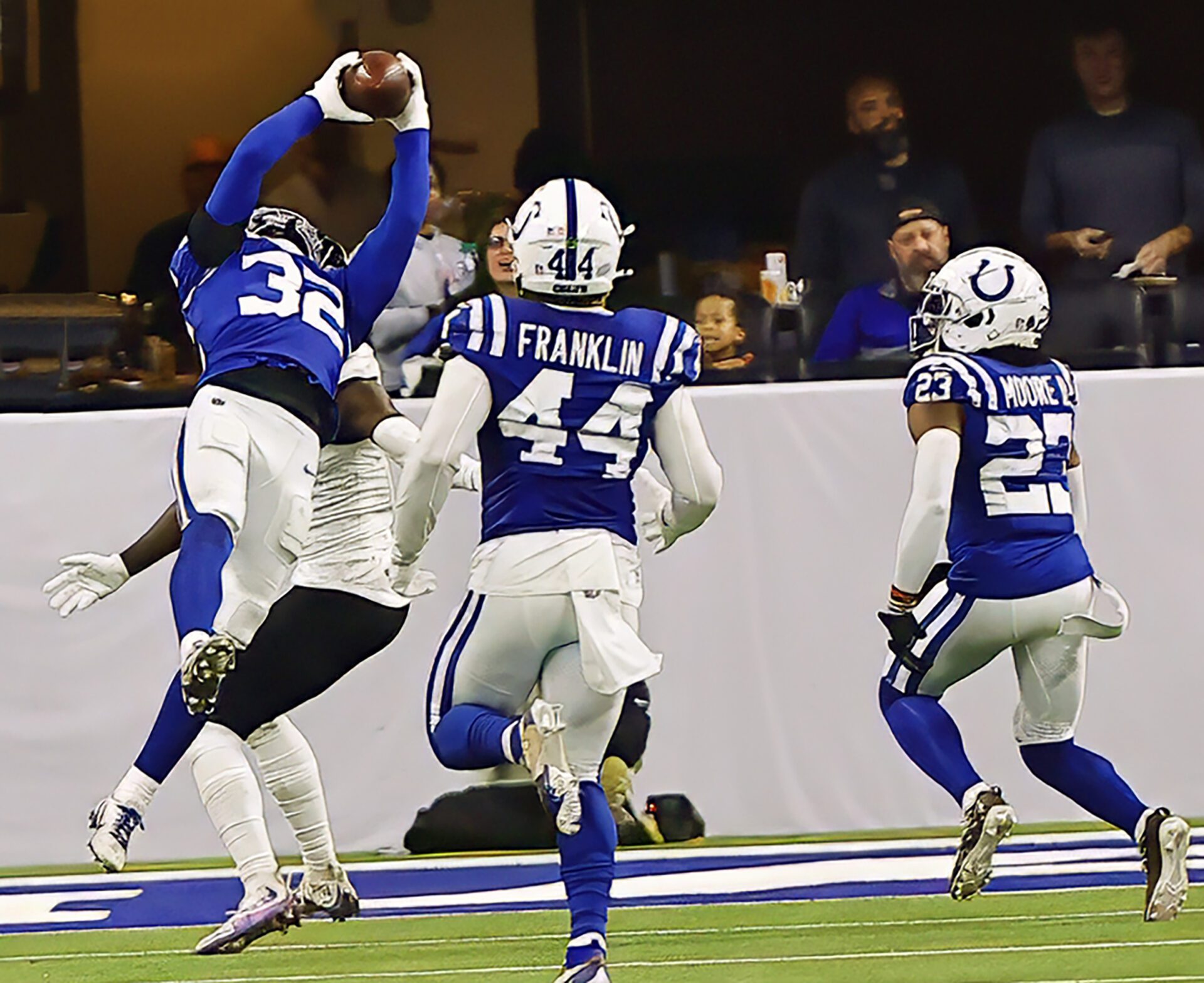 Colts End Zone Lettering Colts end 2024-25 season with win over Jags. Now what? - Indianapolis ...