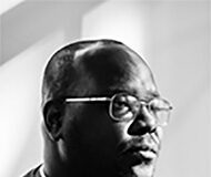 Indianapolis native and Artist-In-Residence Julian Jamaal Jones. (Photo provided/Wabash College Communications)