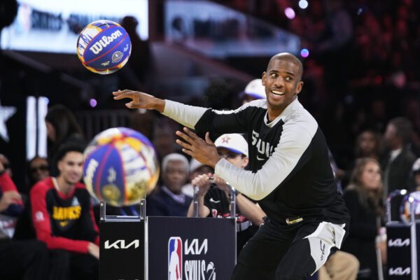 Chris Paul during NBA All-Star Saturday Night February 2025.