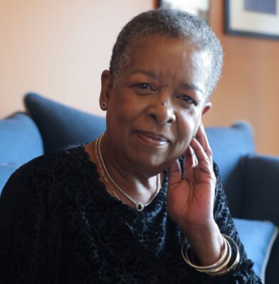 Beverly Jenkins, the Black historical romance novelist known for writing "Indigo" and "Topaz." (Photo/Andrea King Collier)