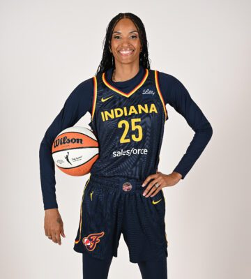 Indiana Fever WNBA player DeWanna Bonner.