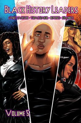 TidalWave Comics cover art for Black History Month release.
