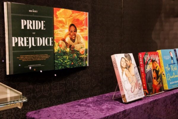 The “Love in the Library: Romance in English” collection is on display at the Lilly Library through Feb. 15. (Photo/James Brosher for Indiana University)