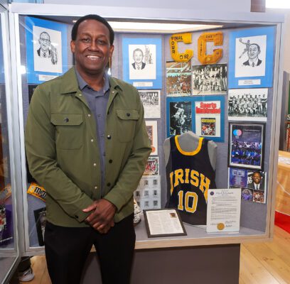 Scott Hicks inducted into the Indiana Sports Hall of Fame on March 19, 2025. (Photo/David Dixon)