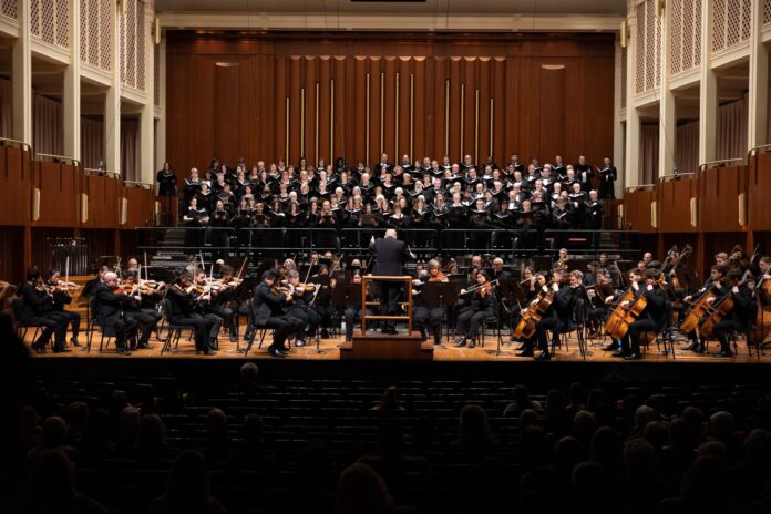 The Indianapolis Symphonic Choir will perform Bonds' "Credo" alongside works by Aaron Copeland and Leonard Bernstein. (Photo/Indianapolis Symphonic Choir via Facebook)