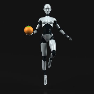 Getty Image used for editorial "LeBron James 2099, the future of Artificial Intelligence (AI) in sports.'