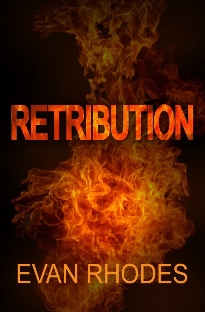 "Retribution," a new thriller by Evan Rhodes (Crystal Rhodes and Lillie Barnett Evans) comes out on March 29, 2025. (Photo provided)
