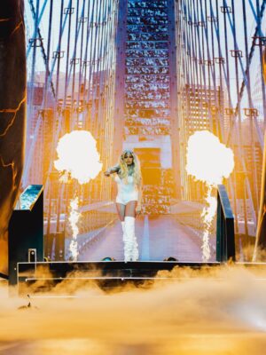 Scenes from the Mary J. Blige "For My Fans" Tour, making a stop on April 21, 2025, at Gainbridge Fieldhouse, in downtown Indianapolis, Indiana. (Photo/Cole Richards)