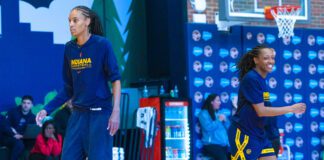Indiana Fever training camp 2025.