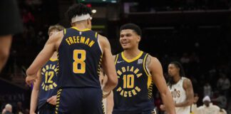 Pacers Cavaliers NBA basketball.
