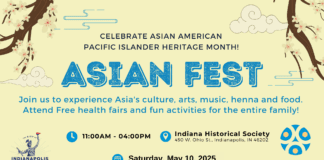 Kicking off the month with a light and sound show downtown on May 1, AAAI, is hosting special events honoring Asian American heritage and excellence in Indianapolis throughout the month.