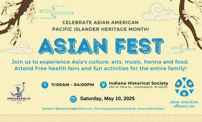 Kicking off the month with a light and sound show downtown on May 1, AAAI, is hosting special events honoring Asian American heritage and excellence in Indianapolis throughout the month.