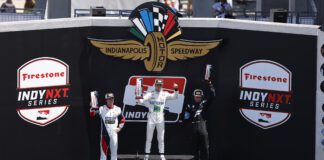 Myles Rowe IndyCar at IMS May 2025.