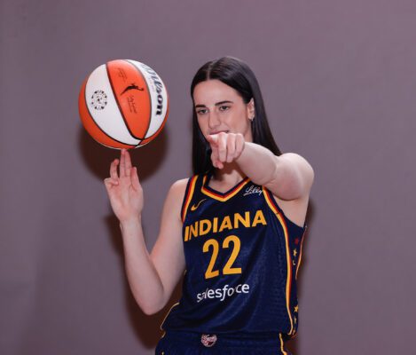 Indiana Fever Caitlin Clark Media Day 2025.