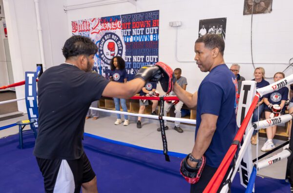 Alphonso Bailey of Down But Not Out Boxing