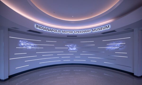 Inside Indianapolis Motor Speedway (IMS) Museum 2025.
