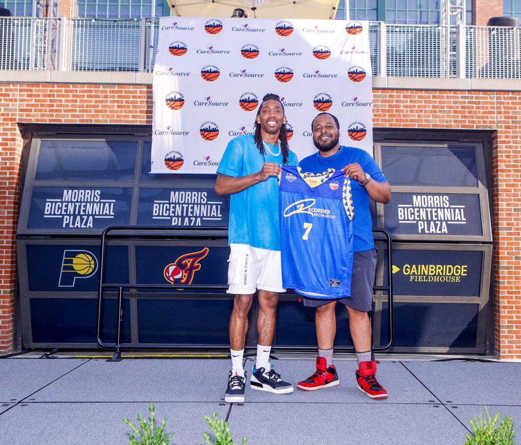 The City League Media Day Gainbridge Fieldhouse Indianapolis sports June 2025.