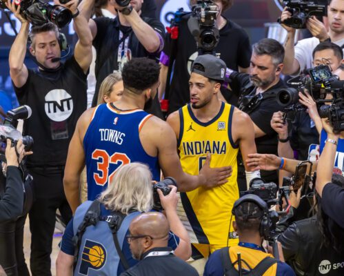 NBA Eastern Conference Finals winners the Indiana Pacers.