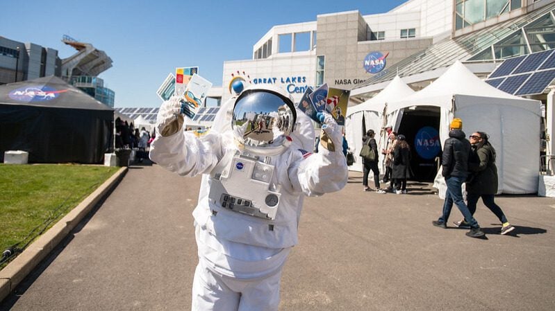 NASA lands in Indianapolis for WNBA All-Star Weekend