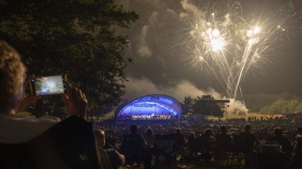 Kroger Symphony on the Prairie presents 21 concerts in partnership with the Indianapolis Symphony Orchestra across 10 weekends at Conner Prairie. (Photos/Indianapolis Symphony Orchestra)