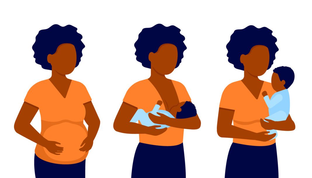 Black Breastfeeding Week 2025 Graphic.