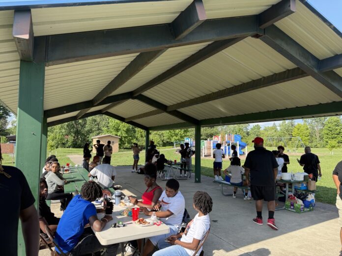 Let Them Talk, a volunteer youth advocacy group, hosts Safe Summer Kickbacks to give Black and Brown youth in Indianapolis a safe place to have fun. (Photo provided/Heather Savage)