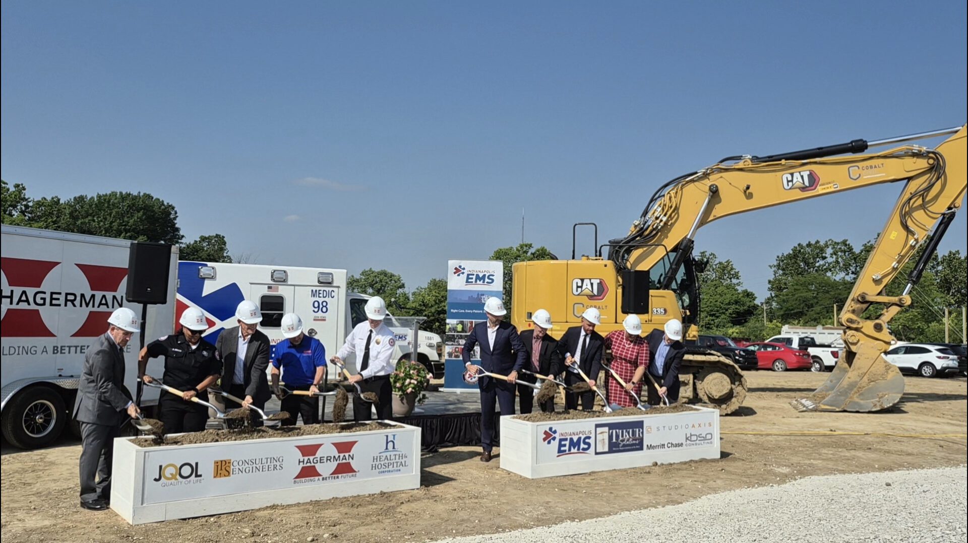 Indianapolis EMS breaks ground on new headquarters 