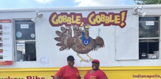 Located across from the DNR building, Alfarena McGinty runs Gobble Gobble alongside her sister, Laura Offett, and other family members. (Photo/Chloe McGowan)