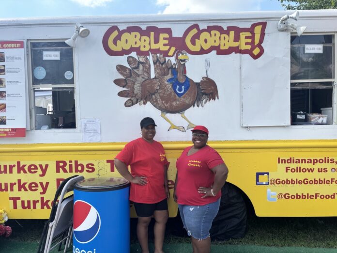 Located across from the DNR building, Alfarena McGinty runs Gobble Gobble alongside her sister, Laura Offett, and other family members. (Photo/Chloe McGowan)