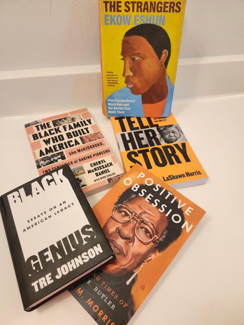 Black History books and memoirs
