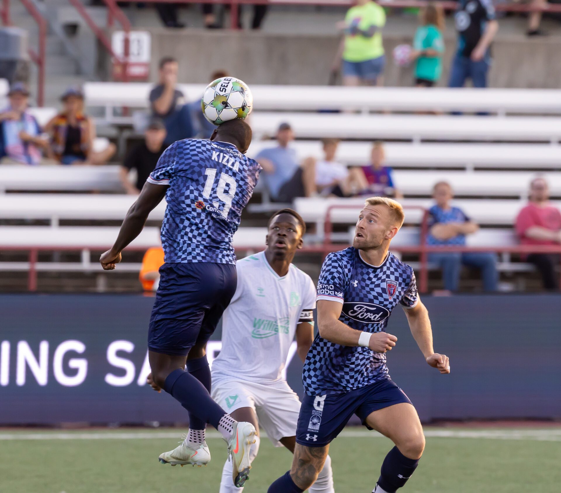 Indy Eleven FC Tulsa Soccer Match Indinapolis, Indiana.