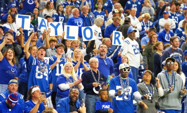 Scenes from the Indianapolis Colts versus the Tennessee Titans NFL game, held on October 26, 2025, at Lucas Oil Stadium, in downtown Indianapolis, Indiana. (Photo/David Dixon)
