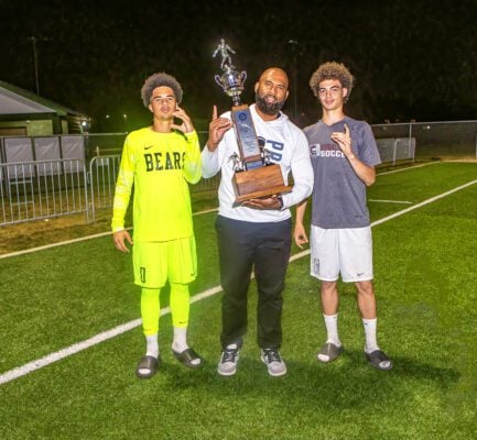 Lawrence Central High School soccer in Fall of 2025.